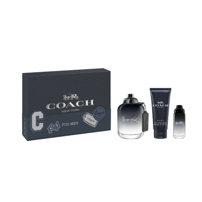 COACH MAN EDT 100ML + SHOWER GEL + PERFUMERO