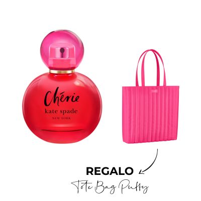 CHERIE EDP 100 ML + TOTE BAG PUFFY