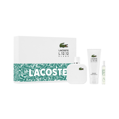SET L.12.12 BLANC EDP 100ML + SHOWER GEL + TRAVEL SPRAY 7,5ML